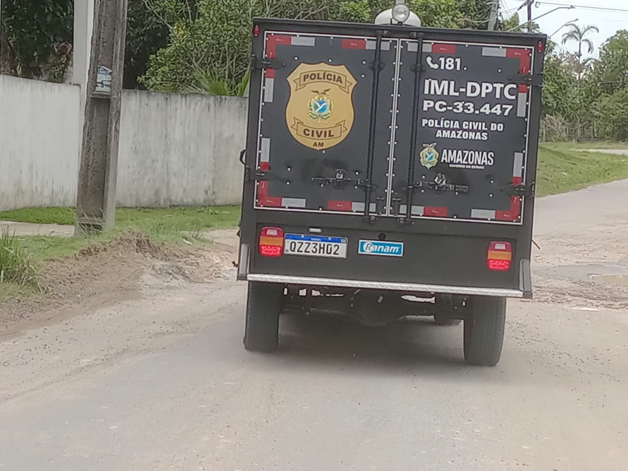 Corpo com marcas de tortura é encontrado no ramal do Brasileirinho