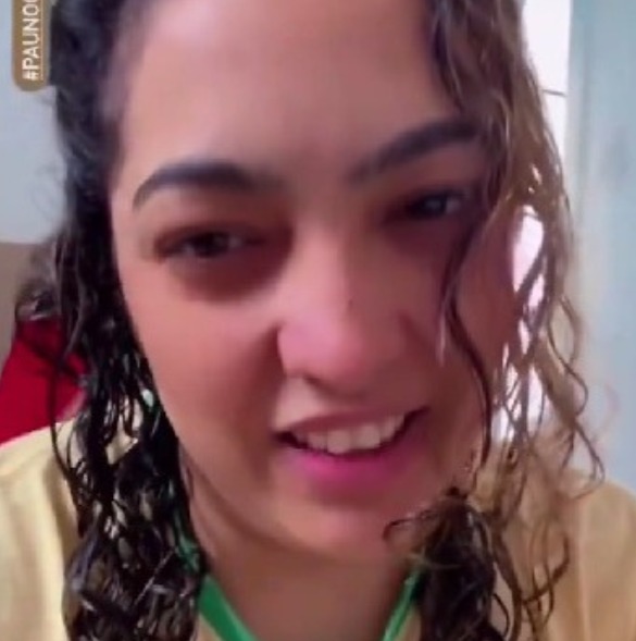 Camila, ex-esposa de Buda, sobre vídeo do Anjo: 'o tombo vem'