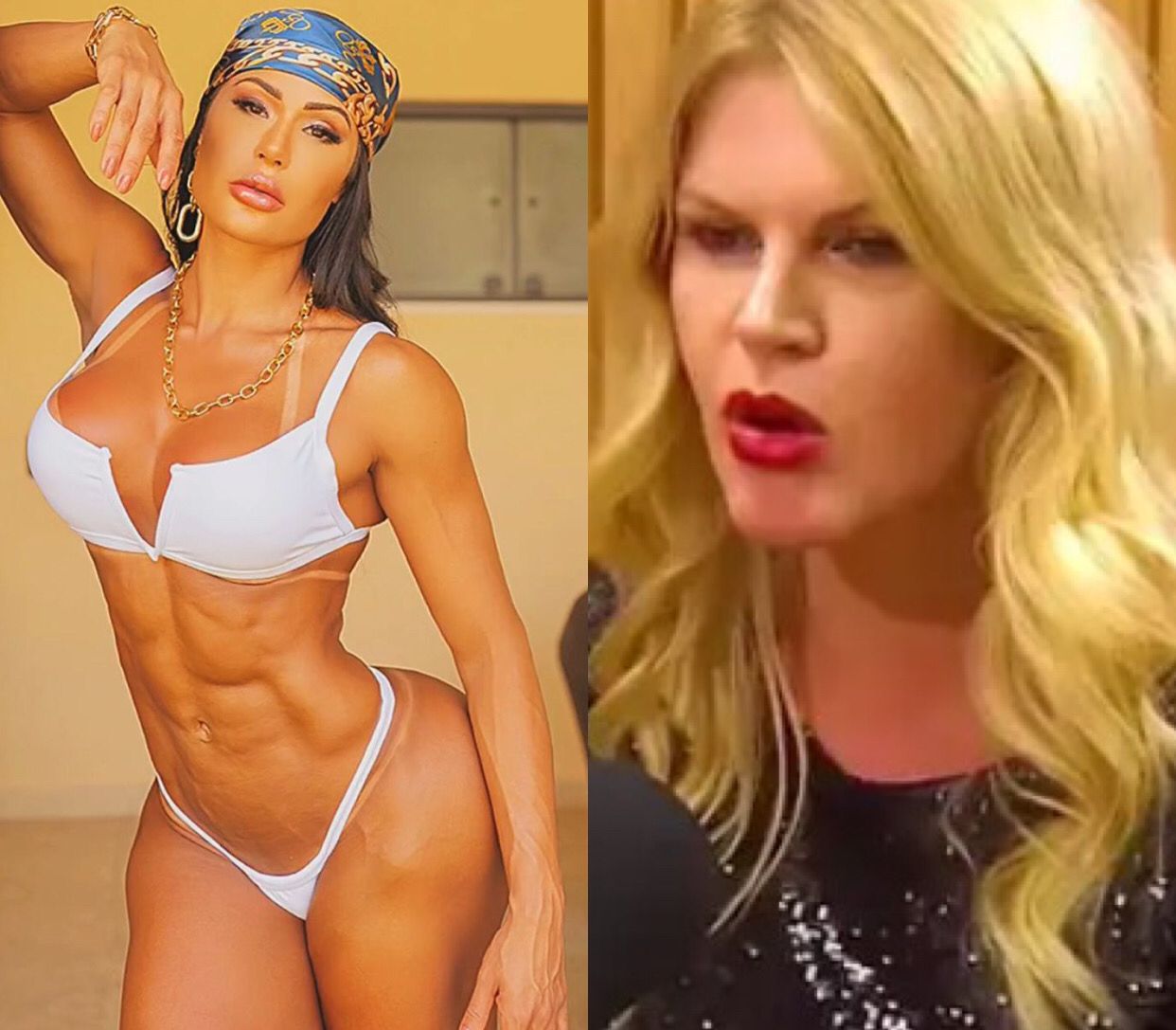 Val Marchiori detona corpo de Gracyanne Barbosa: 'aquilo é um homem'