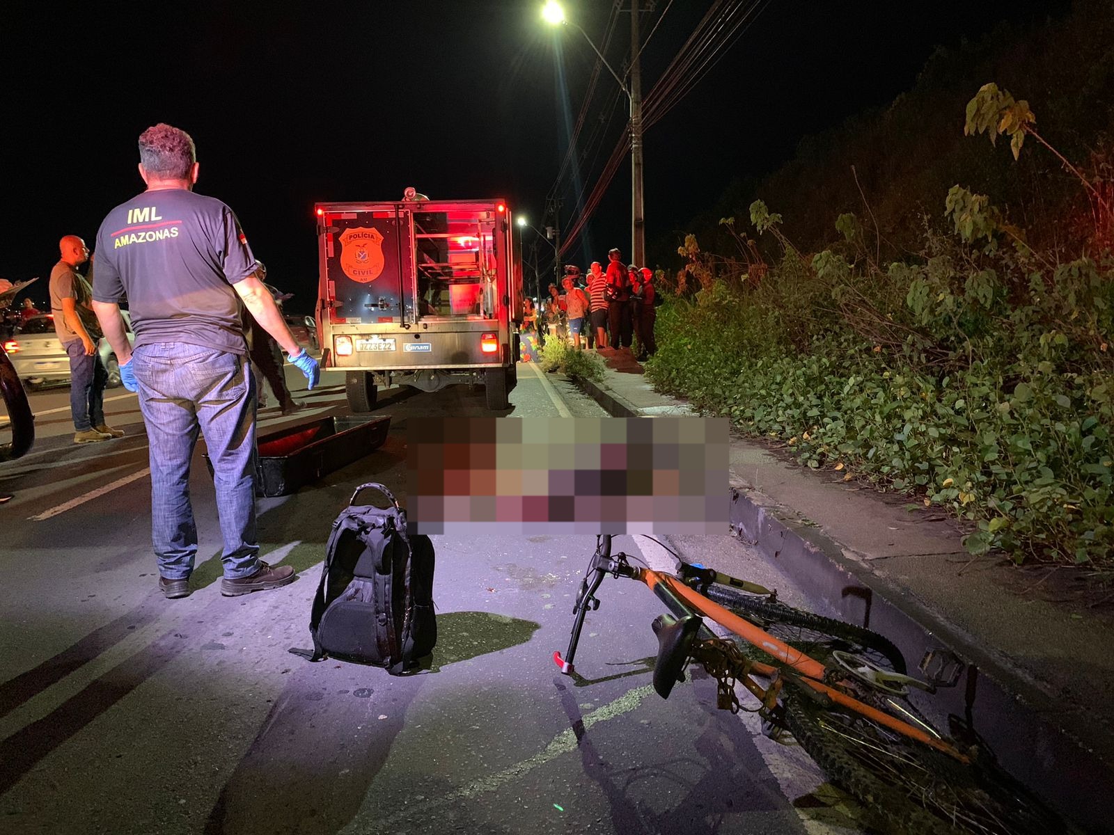 Amarelinho mata ciclista atropelado em acidente na Avenida das Flores