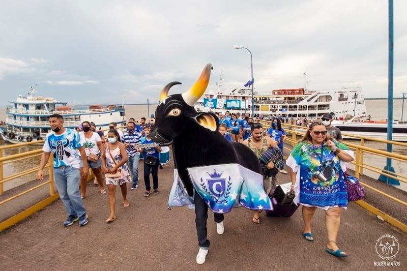 Movimento Marujada realiza ensaio de novas toadas do Caprichoso em Manaus