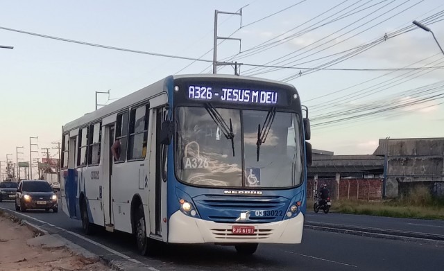 Mudança de rota do ônibus A326 é suspensa na comunidade Jesus me Deu