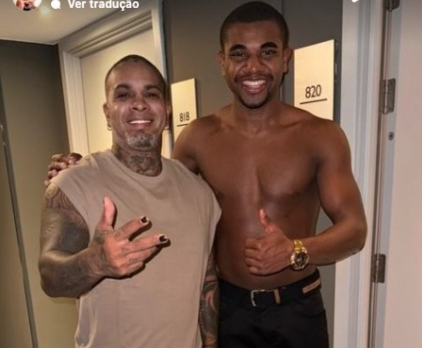 Rodriguinho posta foto com Davi e parabeniza campeão do BBB