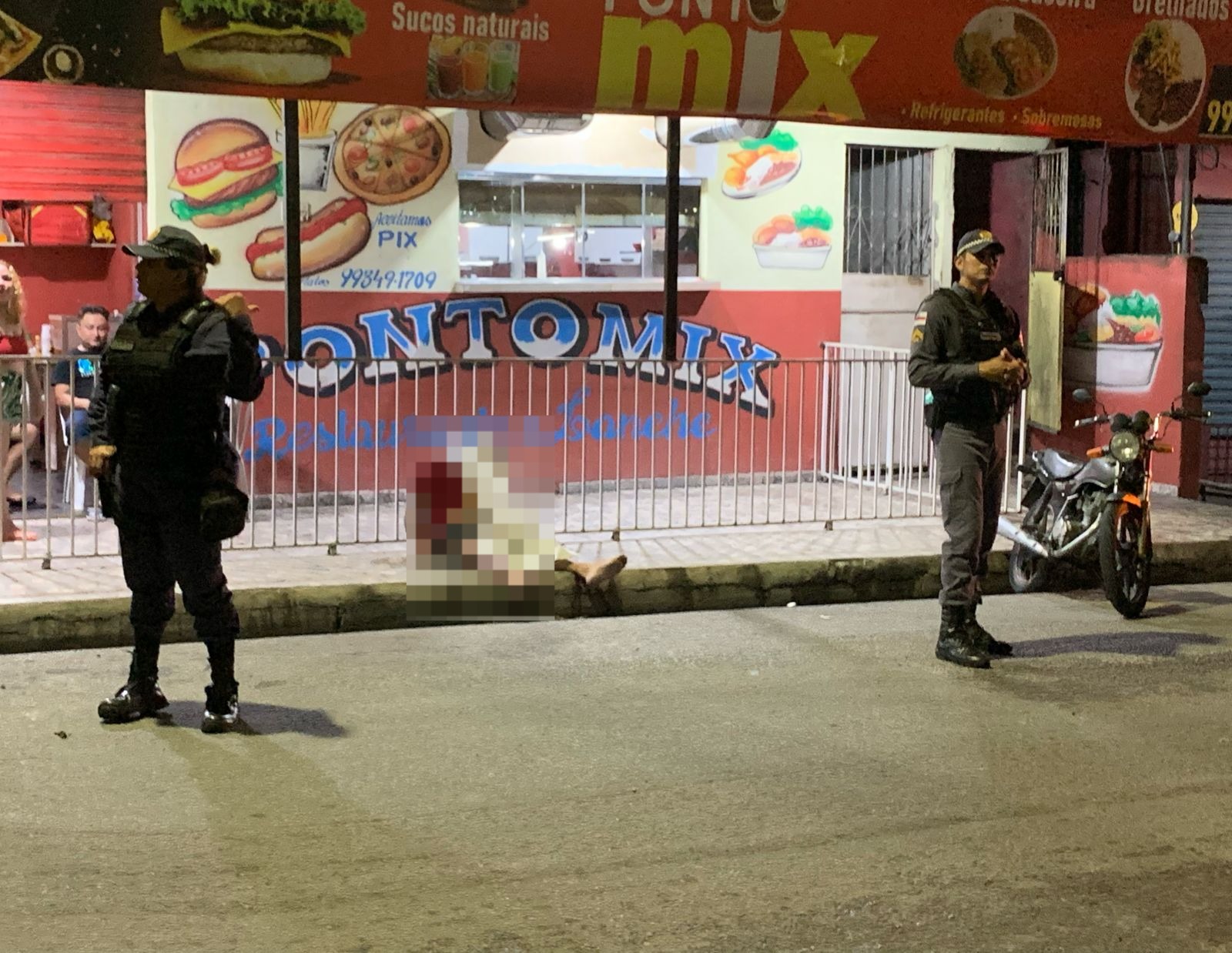 Homem morre sentado após ser espancado no Monte das Oliveiras