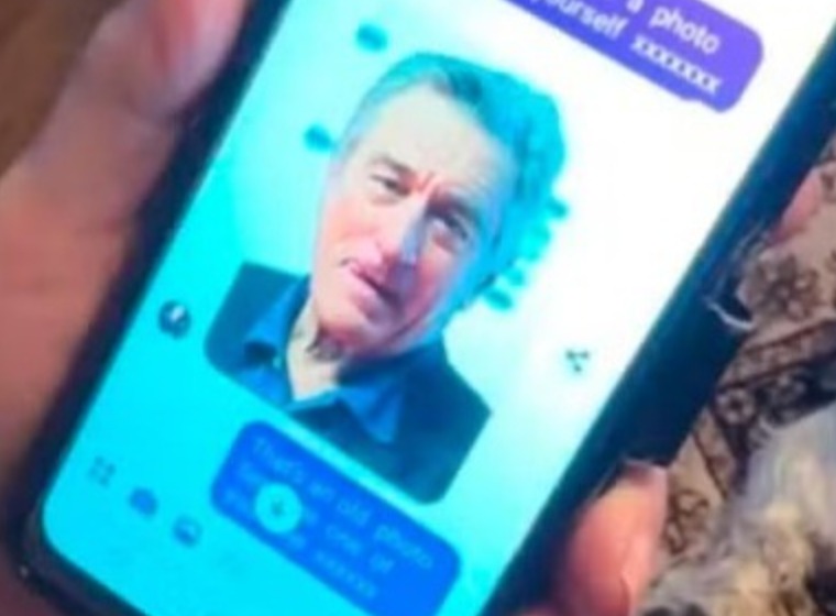 Neta expõe golpista que fingia ser Robert De Niro para enganar sua avó