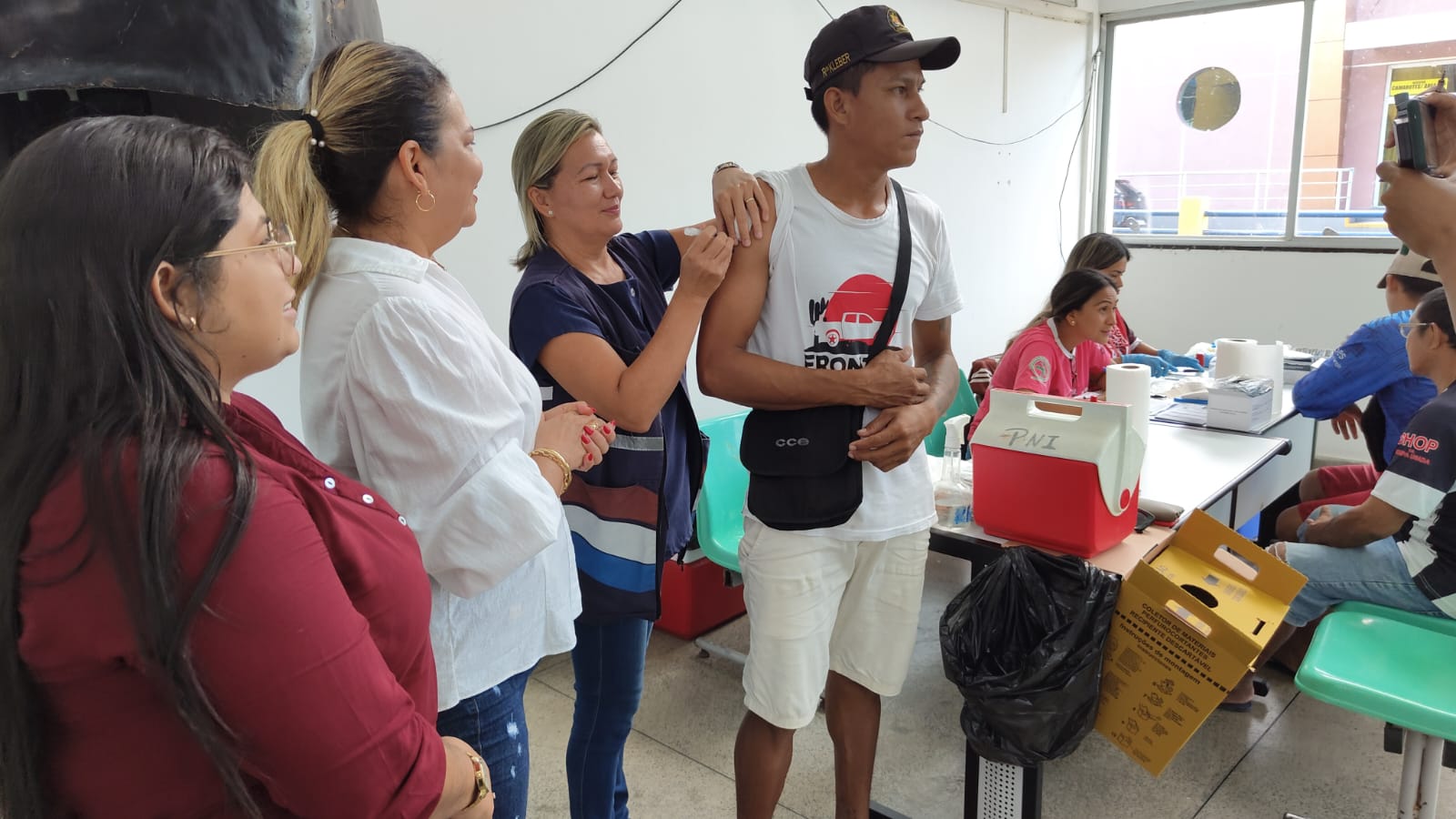 Ação de saúde é realizada em preparação ao Festival de Parintins