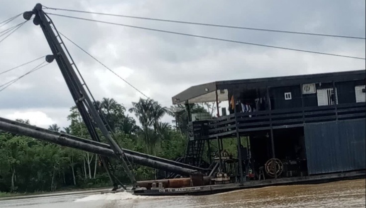 MPF pede condenação de garimpo ilegal no Rio Juruá
