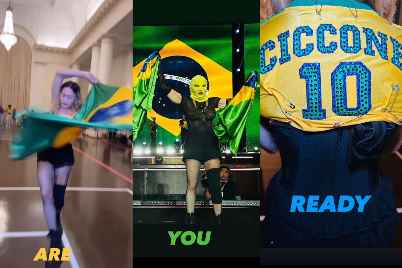 'Estão prontos?', pergunta Madonna nas redes sociais
