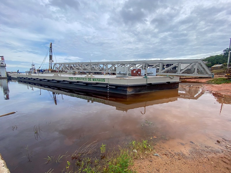 Píer Turístico de Manaus já tem data para inauguração