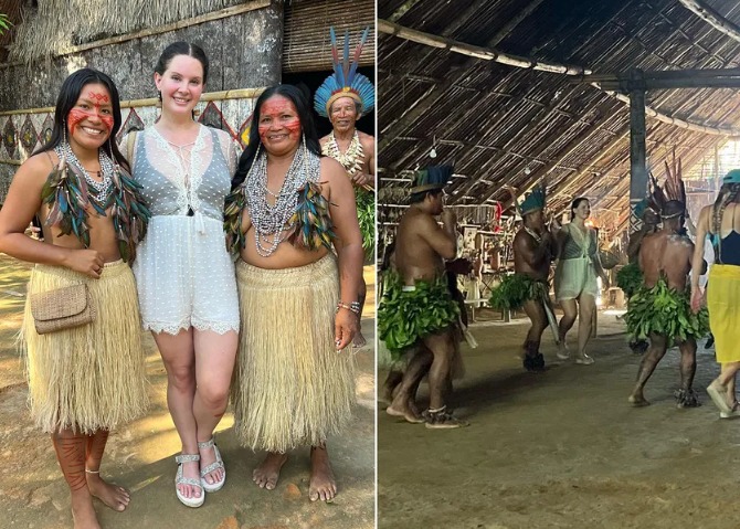 Há um ano, Lana Del Rey surpreendia fãs com visita inesperada ao Amazonas