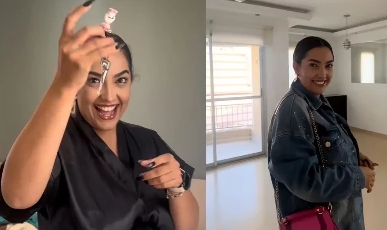 Camila Moura, ex de Buda, comemora apartamento em SP: 'realizando um sonho'