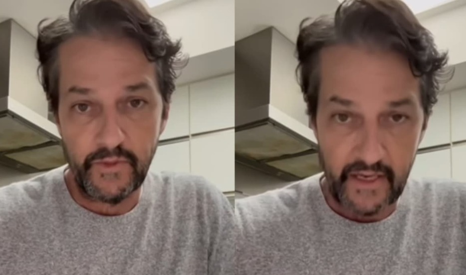 Marcelo Serrado tem nova crise de pânico antes de voo e faz desabafo 