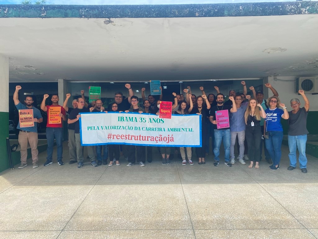 Servidores ambientais reivindicam equiparação salarial em Manaus