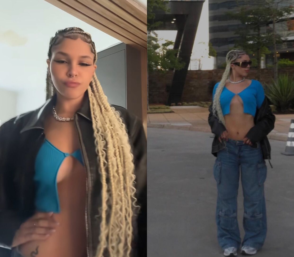 Filha de Simony recebe críticas por foto com decote: 'virou put@?'