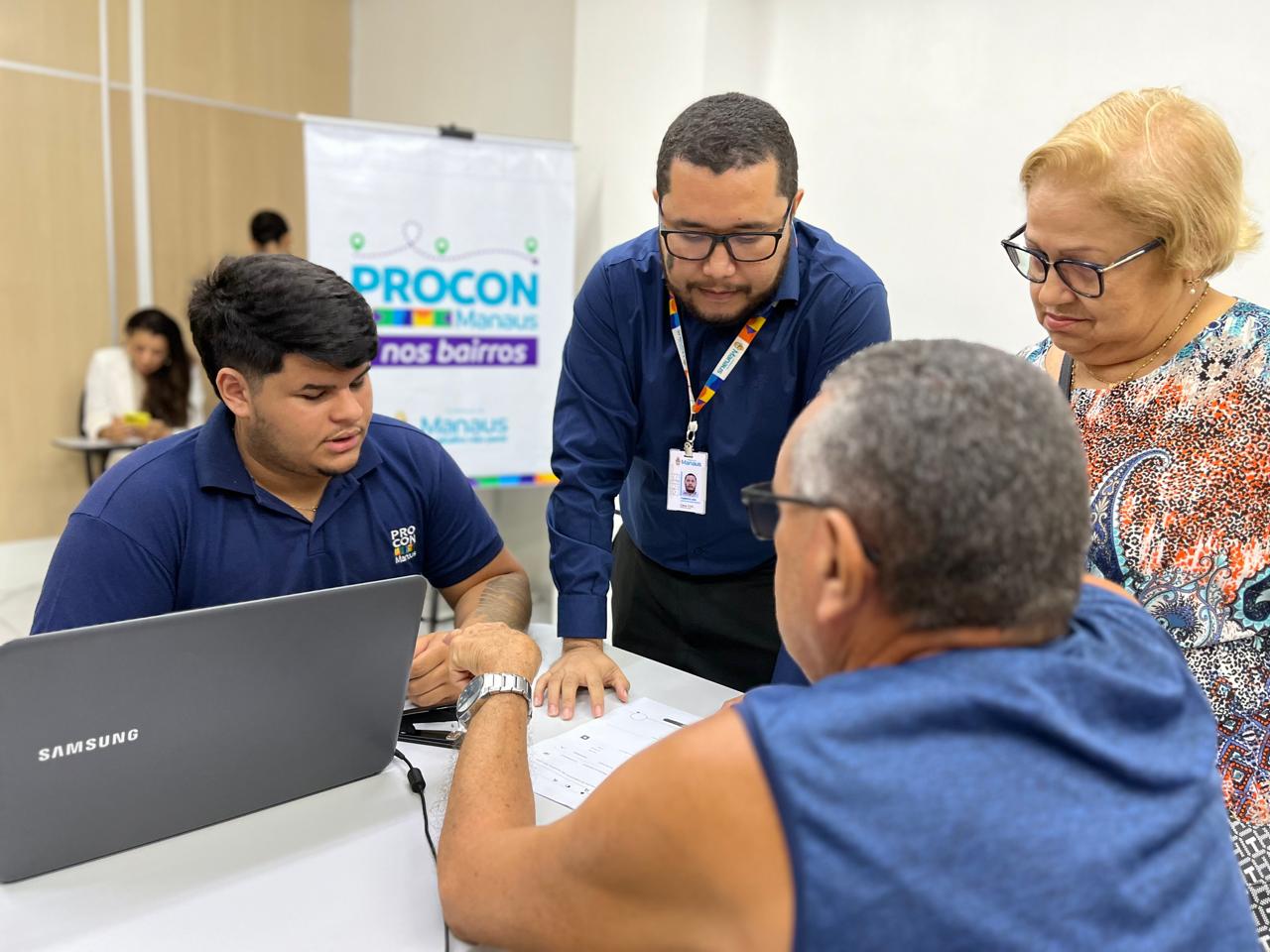 Procon Manaus nos Bairros acontece na Cachoeirinha nesta quarta
