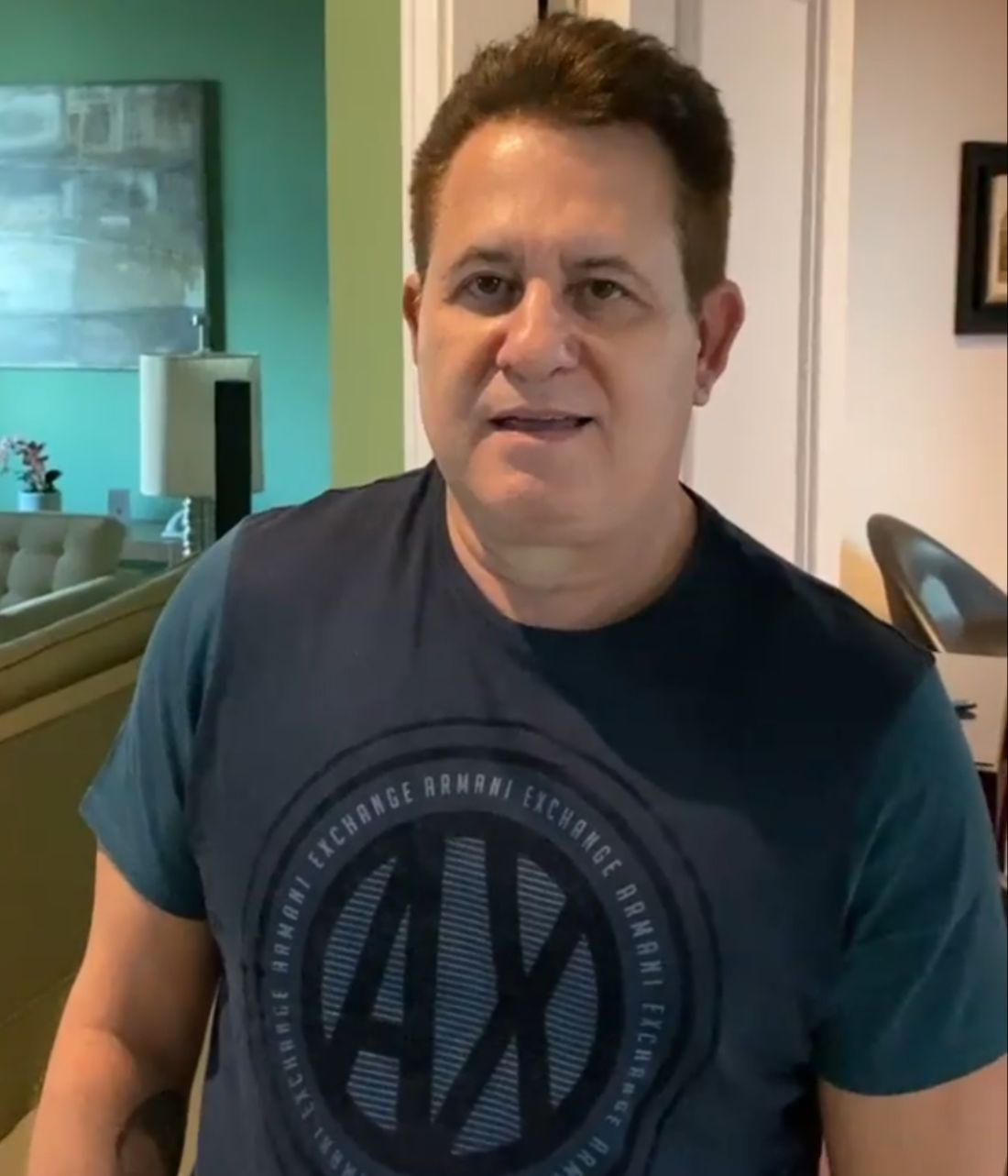 Marrone perdeu parte da visão devido ao glaucoma