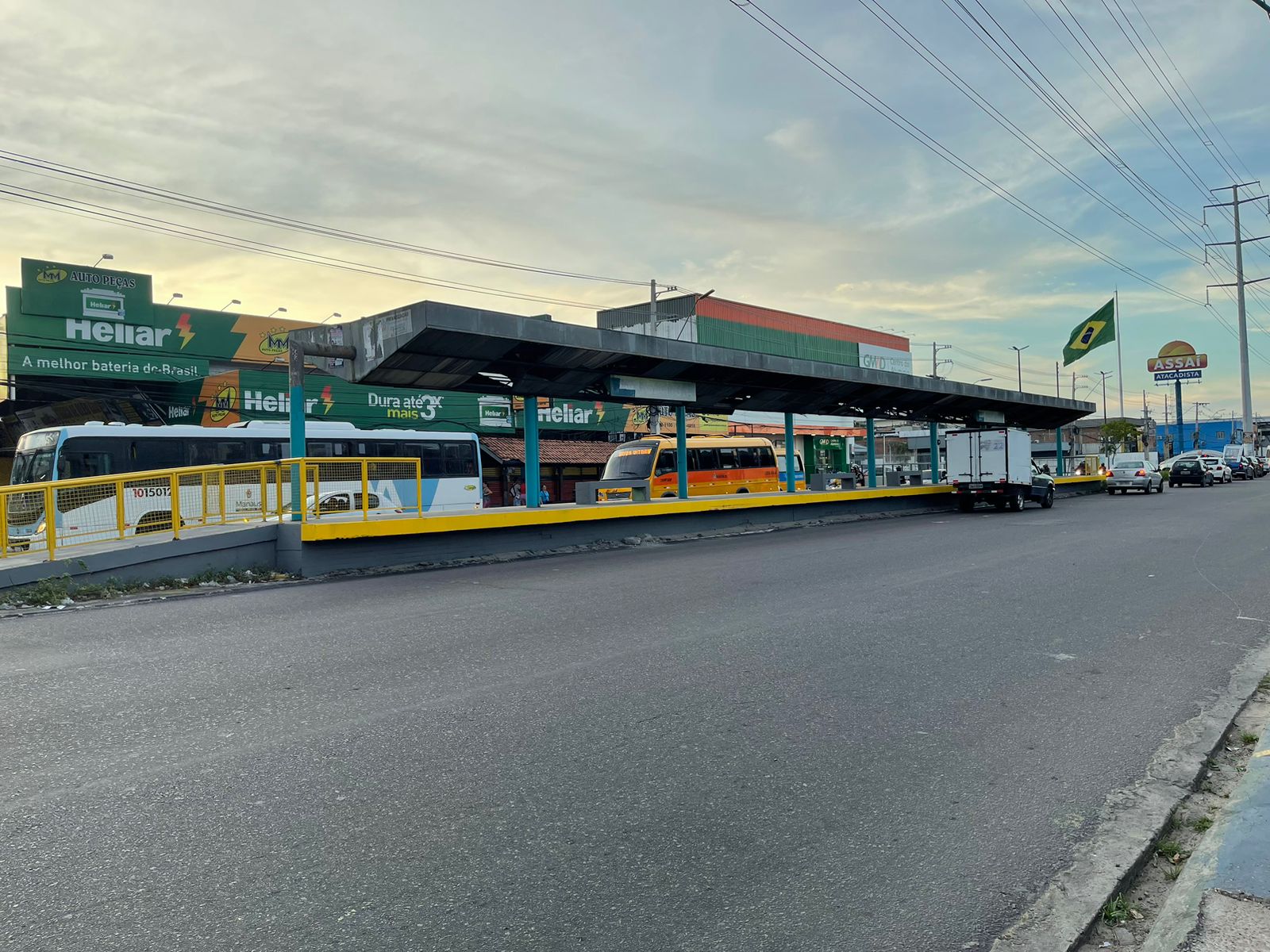 Parada de ônibus será interditada na Avenida Autaz Mirim na próxima semana