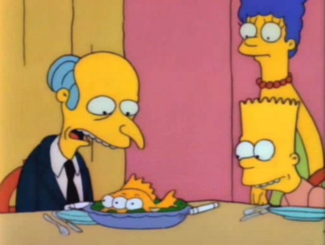 Simpsons acertam mais uma: Pescador fisga peixe de três olhos; veja imagem