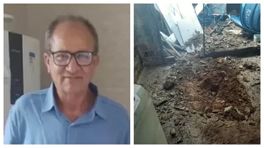 Corpo de PM é achado concretado em buraco na casa de amigo