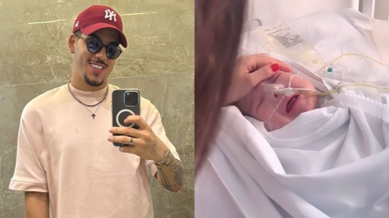 Na UTI, filho de Zé Vaqueiro completa 11 meses e passa por nova cirurgia 