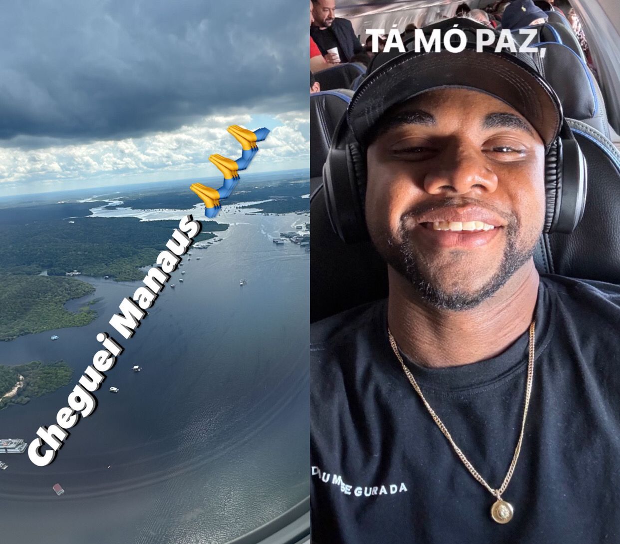 Campeão do BBB24, Davi Brito chega a Manaus para o Festival de Parintins