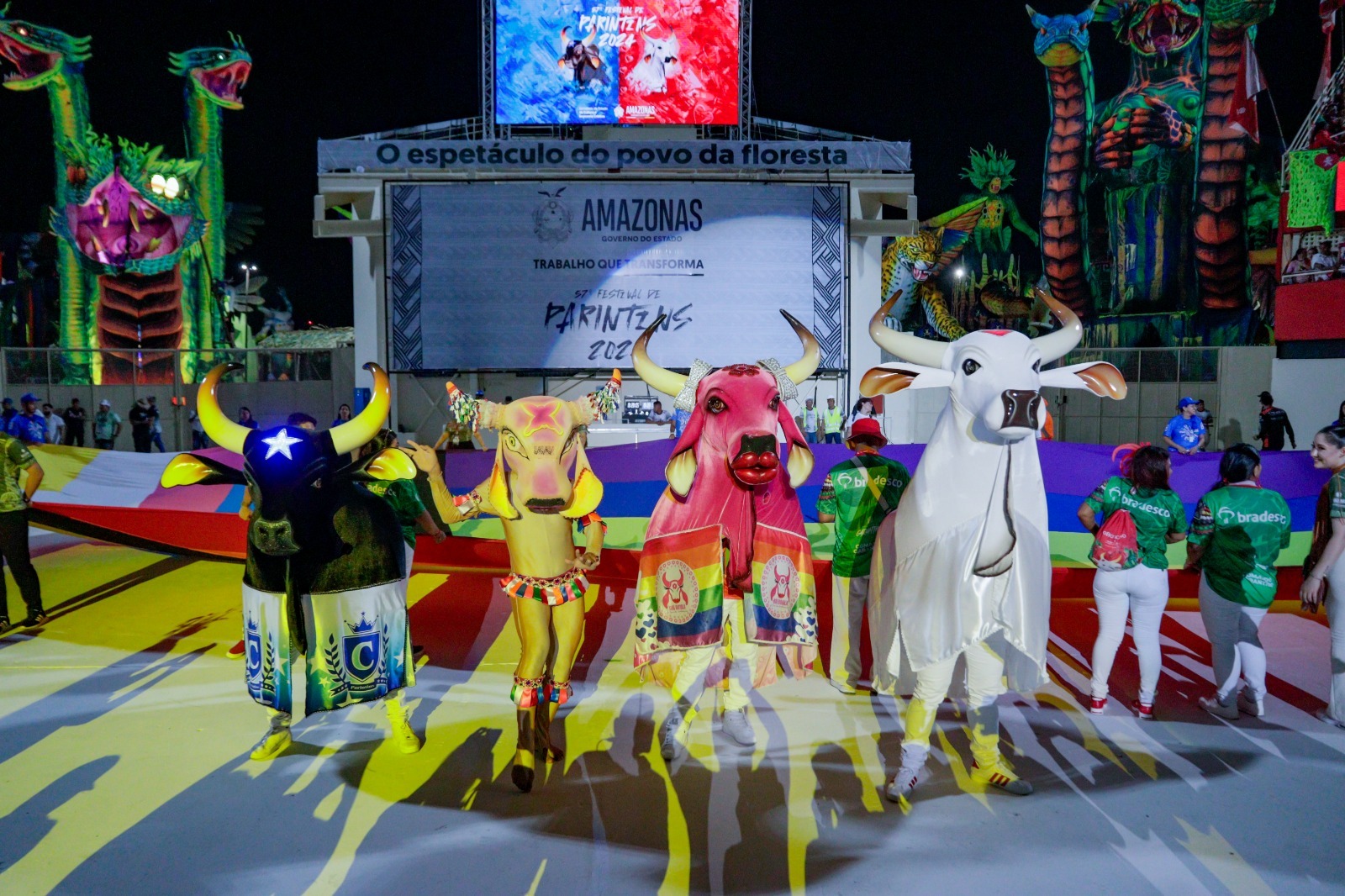 Além de Caprichoso e Garantido: Conheça os bois Boiola e Rasgadinho