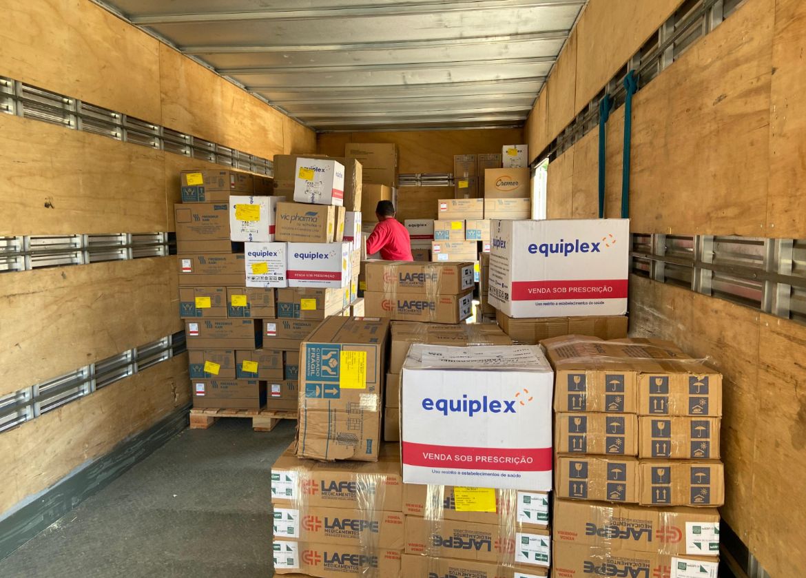 Amazonas envia toneladas de medicamentos a municípios devido ameaça de seca severa