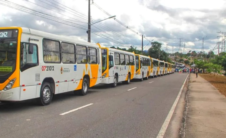 Manaus recebe novos ônibus coletivos nesta quarta-feira