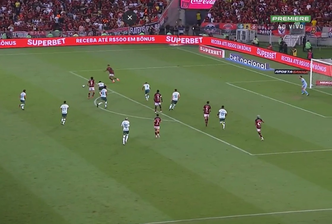 Flamengo e Cuiabá empatam em 1 a 1 pelo Brasileirão