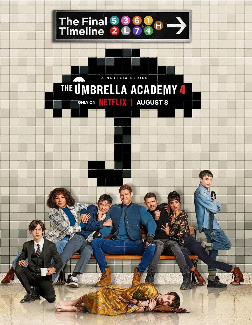 Temporada final de The Umbrella Academy ganha cartaz; trailer sai amanhã