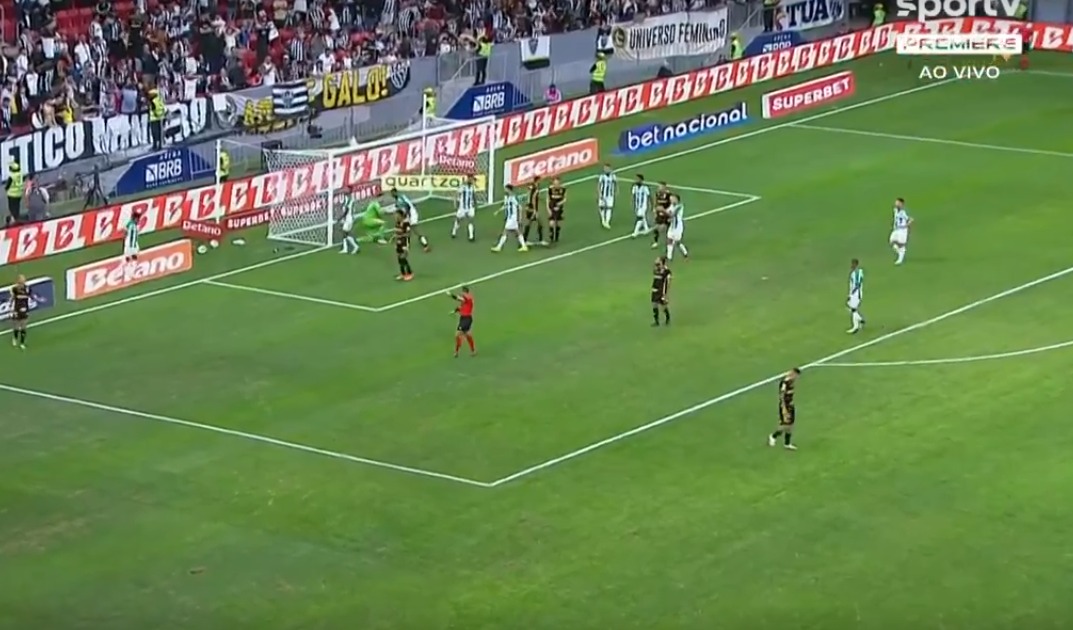 Com gol anulado, Atlético empata com Juventude 