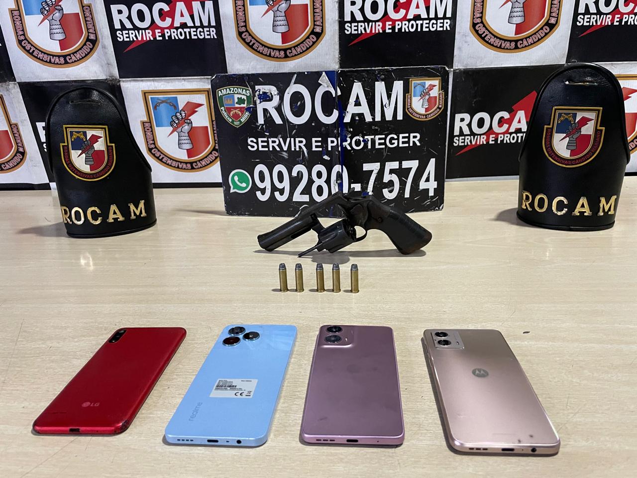 Trio suspeito de assaltos é preso no Terra Nova 