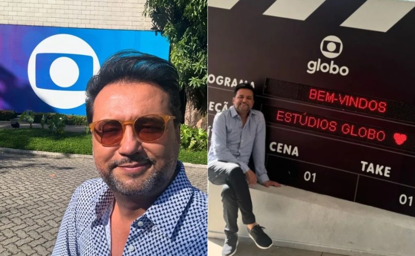 Novo contratado? Geraldo Luís surpreende ao surgir na Globo 