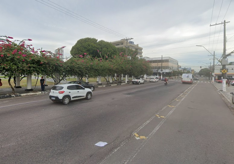 Avenida Epaminondas é interditada para obras no Centro de Manaus