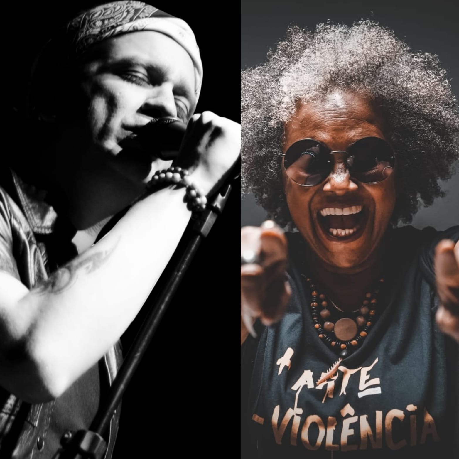 Luso Neto e Sandra Sá cantam Cazuza no 'Rock Não Tem Idade' em Manaus 