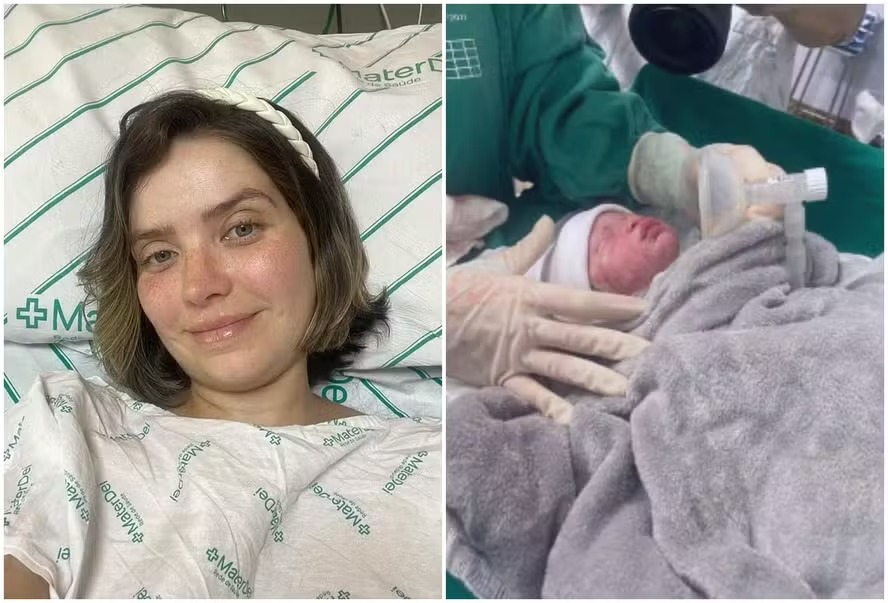 Nasce filha de Camila Campos, cantora gospel que enfrenta câncer 