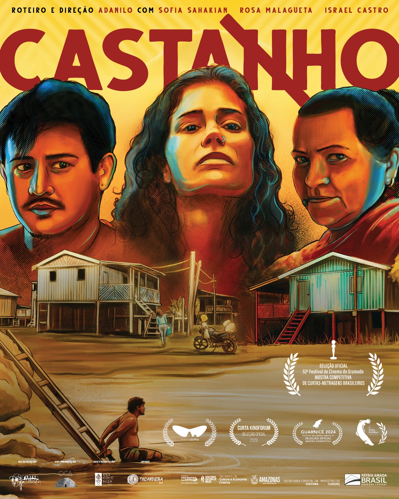 Adanilo emplaca dois filmes no Festival de Cinema de Gramado 2024