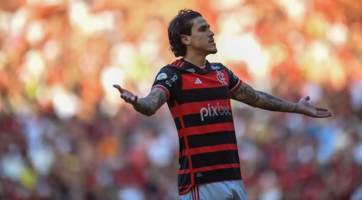 Pedro, do Flamengo, é o maior artilheiro do mundo em 2024