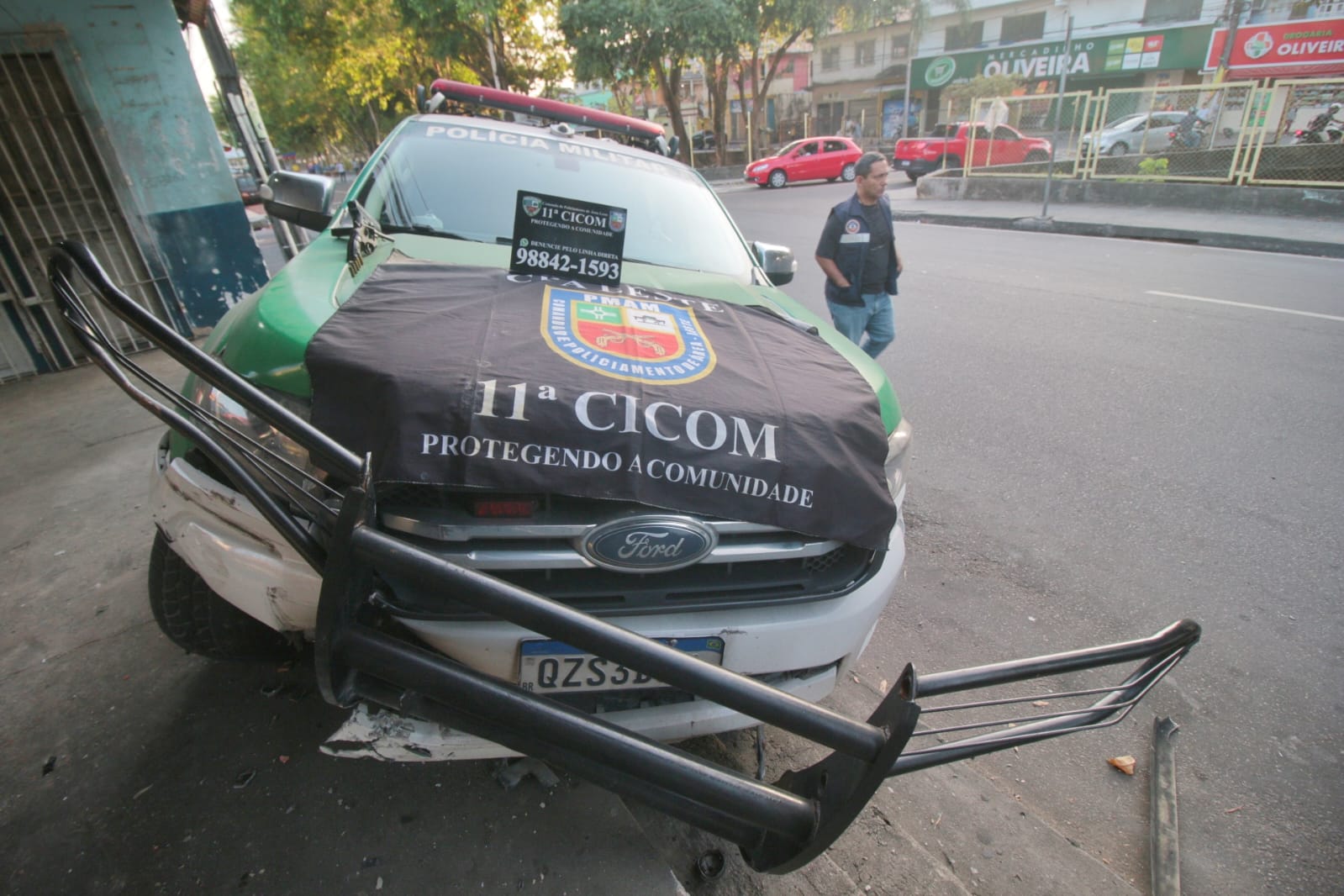 Tiroteio e perseguição policial termina com assaltante morto no Coroado