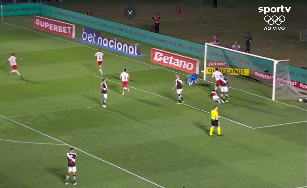 Vasco empata com Bragantino no Brasileirão