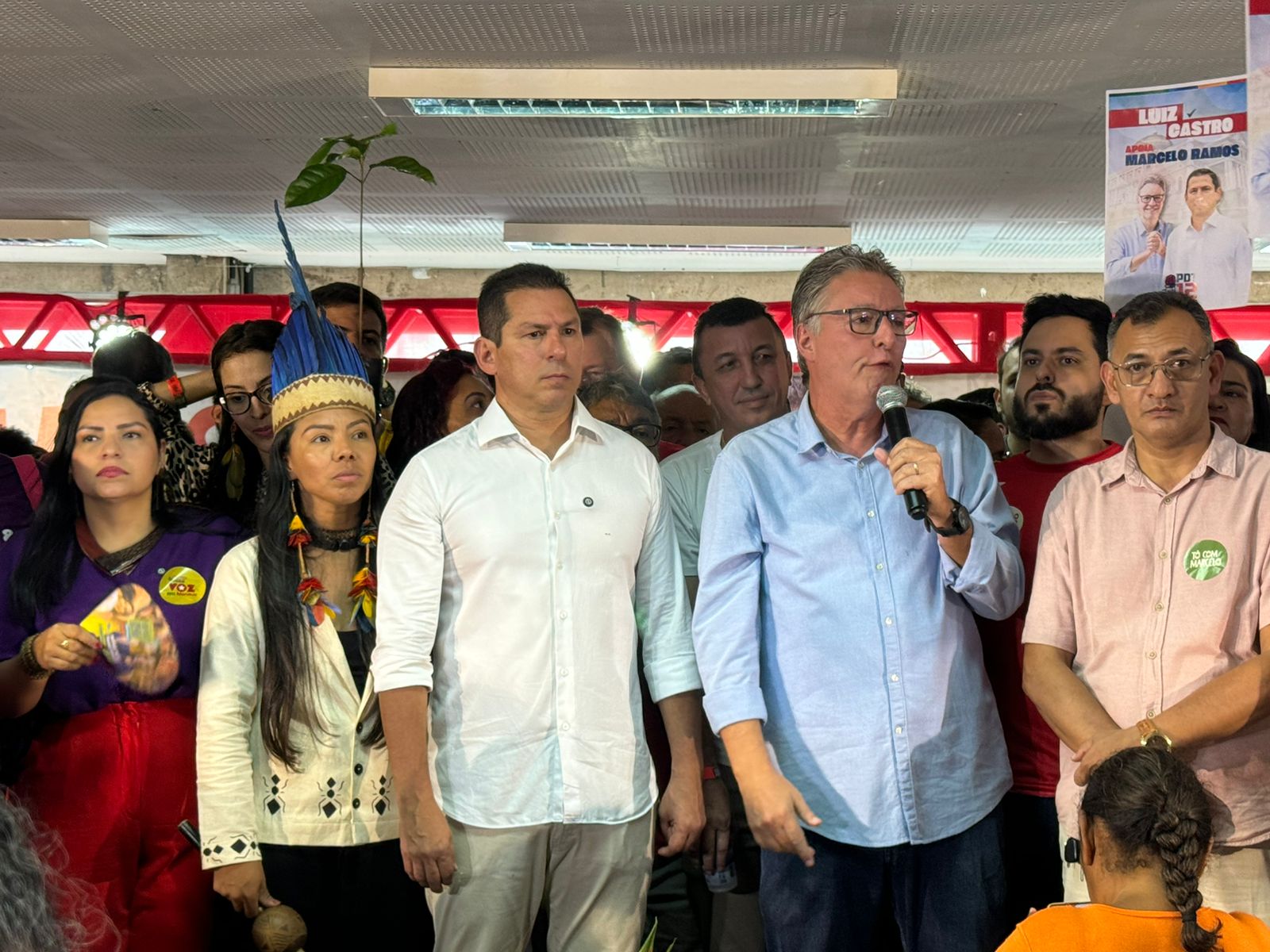 Luiz Castro é escolhido como vice de Marcelo Ramos na disputa pela Prefeitura de Manaus