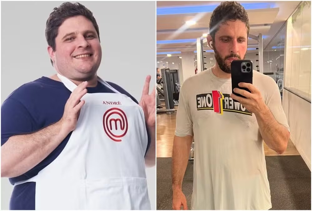 Ex-MasterChef perde 80kg sem cirurgia e mostra antes e depois