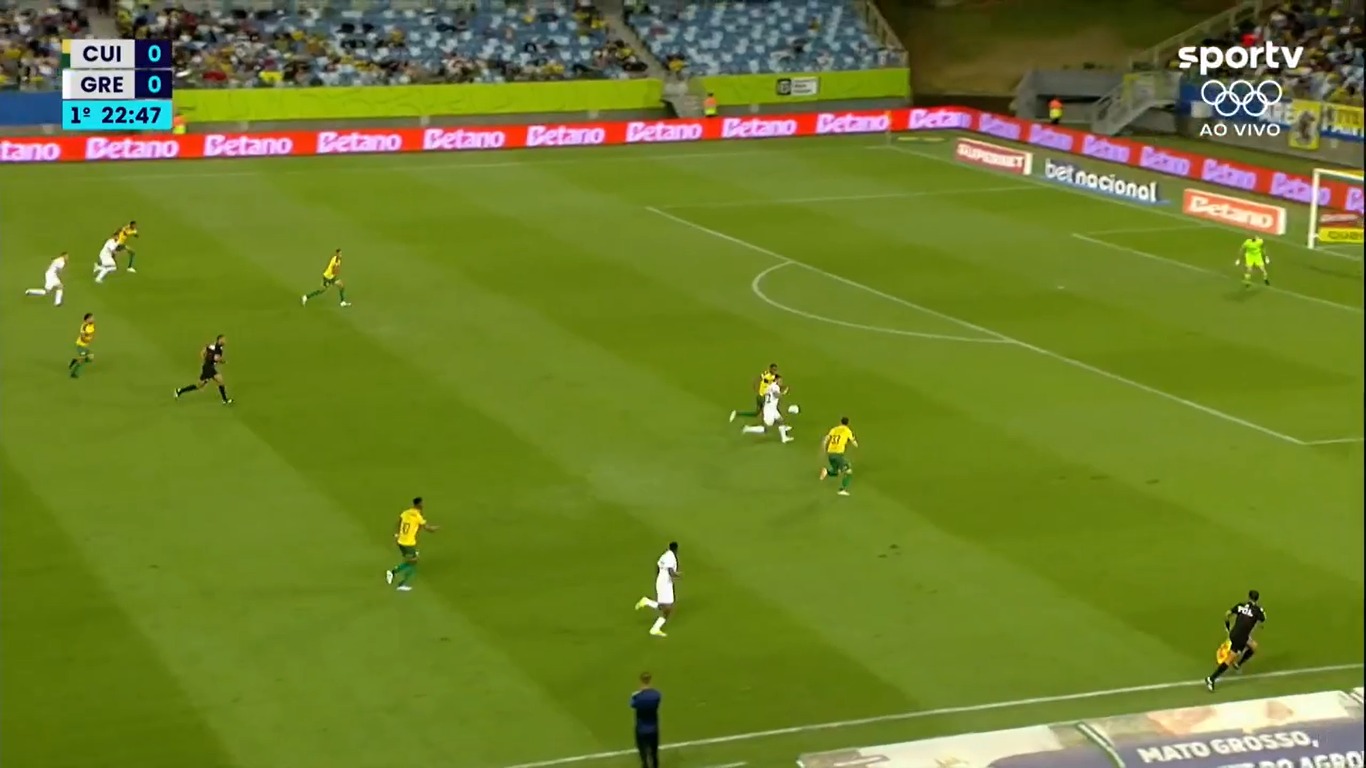 Grêmio vence Cuiabá por 3 a 1 no Brasileirão