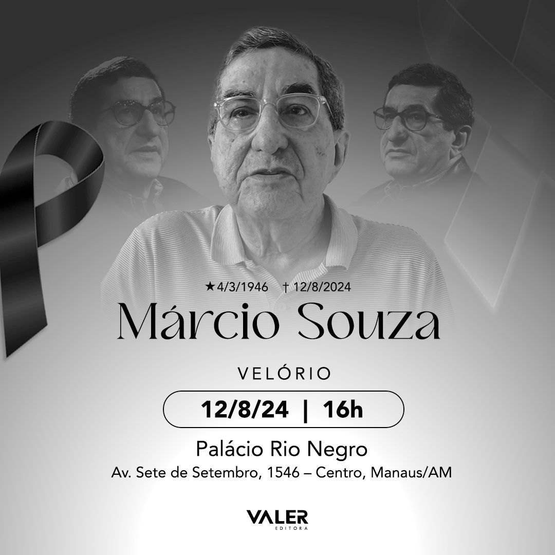 Velório do escritor e jornalista Márcio Souza acontece no Palácio Rio Negro