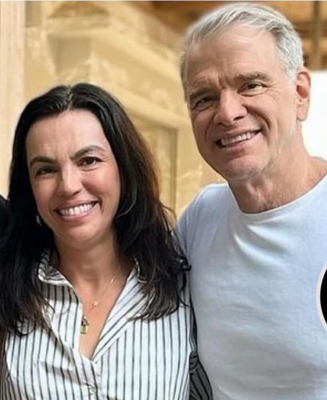 Bernadinho e jornalista Ana Paula Araújo estão namorando