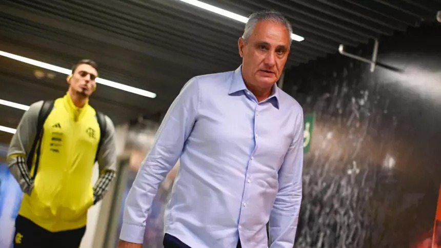 Tite deve ser substituído pelo filho no comando do Flamengo contra o Bragantino
