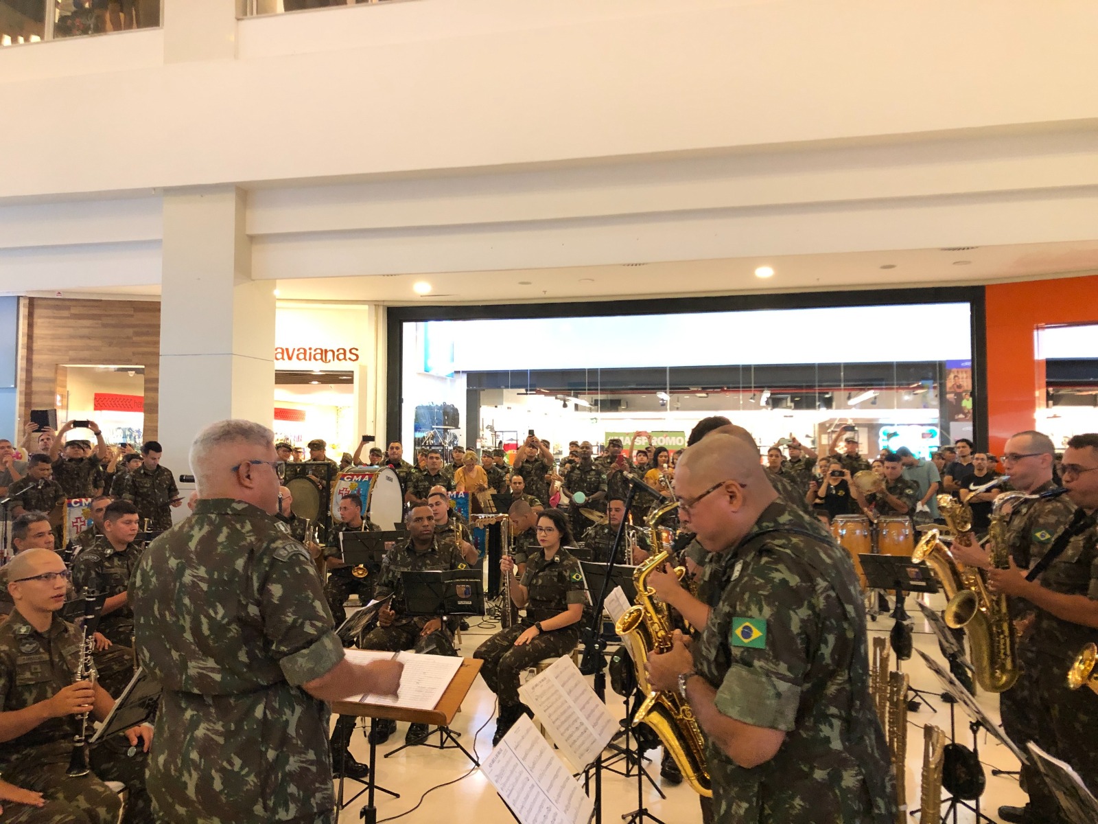 Banda do CMA encerra programação do Dia do Soldado em Manaus