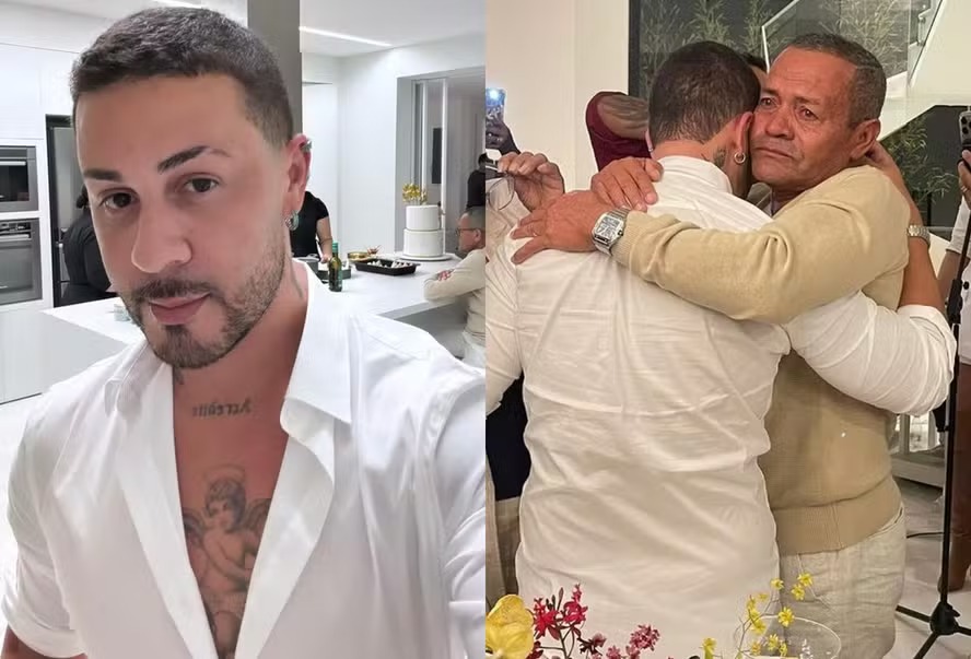 Com câncer, pai de Carlinhos Maia passa por cirurgia