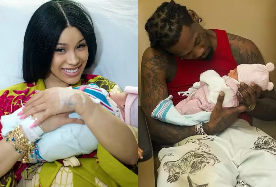 Cardi B anuncia nascimento da terceira filha; veja fotos