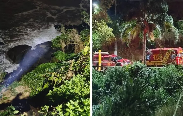 Barco naufraga na 'Garganta do Diabo' em SP, deixando dois desaparecidos